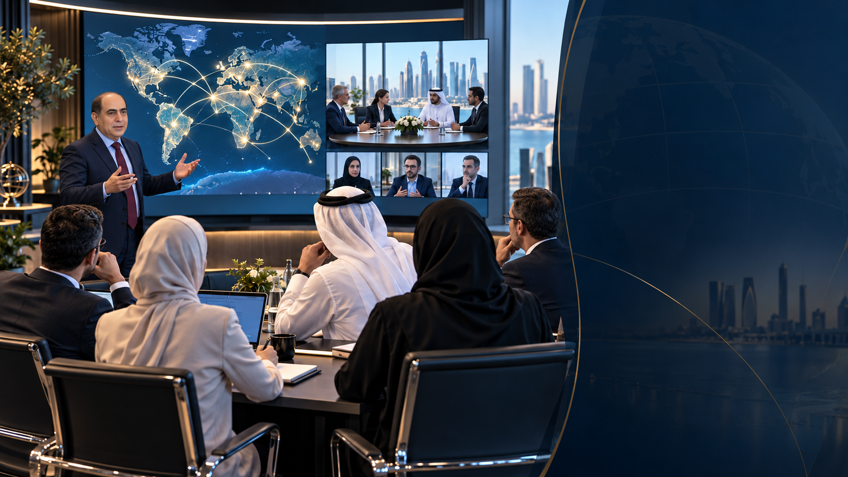  لافي جلوبال وETIC ينظمان برنامجًا تدريبيًا مشتركًا حول إدارة الأزمات الدولية والتفاوض